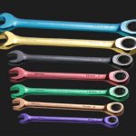 Ratchet wrench dual-use color wrench set hardware tool-foxwoll
