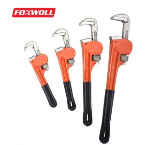 Plumbing Wrench Set 4pcs Adjustable Pipe Wrench-foxwoll
