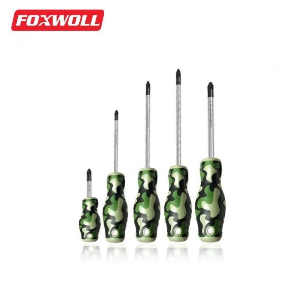 Wholesale Screwdriver New Camouflage Handle Screwdriver-foxwoll