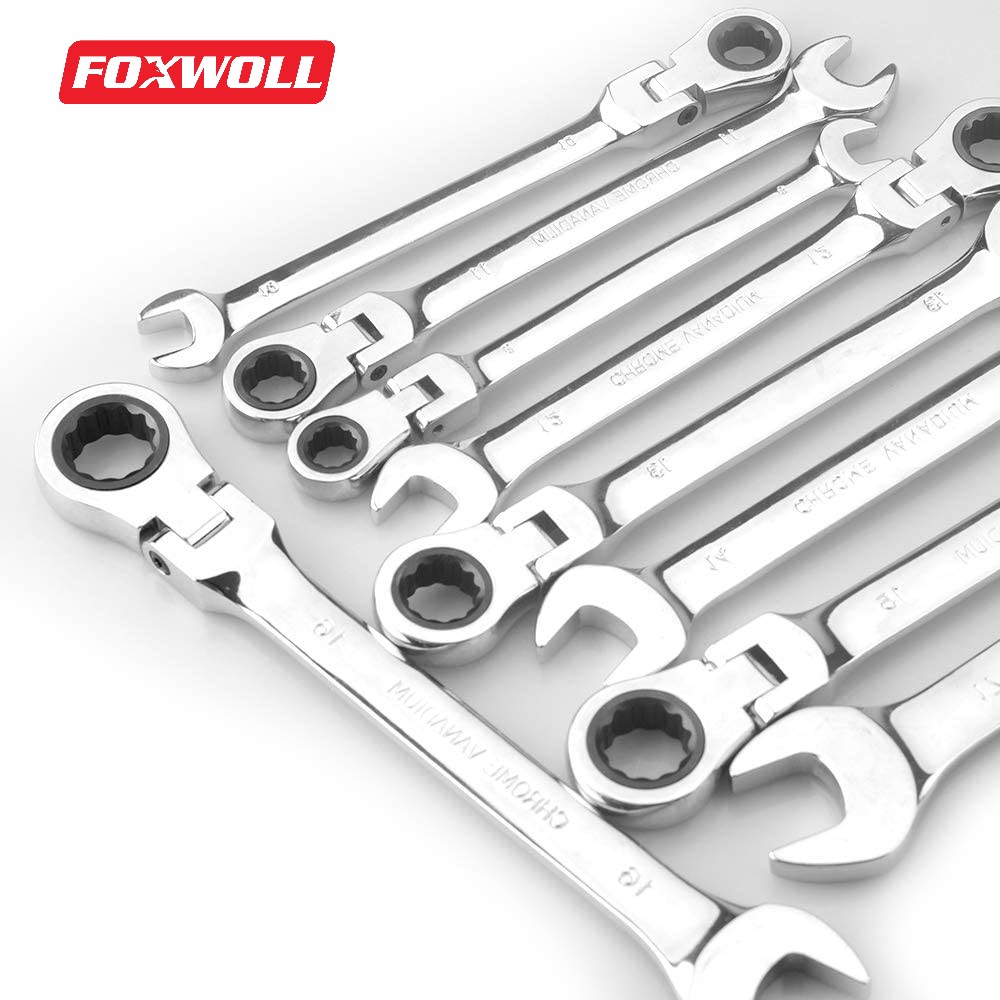 Combination Wrench Spanner 72-Tooth Ratchet Wrench-foxwoll