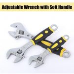 Multi-function Adjustable Wrench with Soft Handle-foxwoll