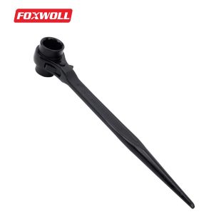 Tail Ratchet Wrench Two-way Socket Wrench Spanner-foxwoll