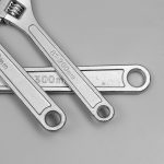 Rebar adjustable wrench open plate live hand tool-foxwoll