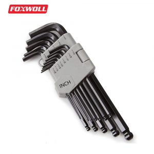 Wholesale High-Quality Allen Hex Key Set Inch Size -foxwoll