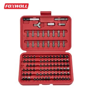 Screwdriver Bits 100 Pieces Security Bits Set All Types-foxwoll