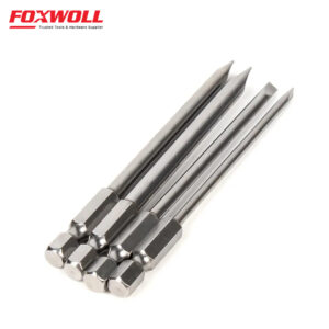 100mm Slotted Screwdrivers Bits-foxwoll