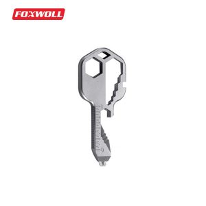 Custom Pocket Screwdriver Key Shape Multi-tool-foxwoll