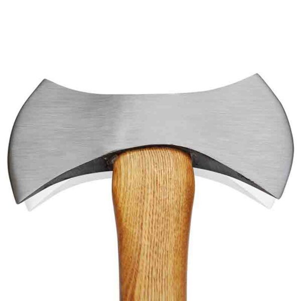 Factory Direct Sales Of Wood Handle Double Blade Axe, Multi-functions, Suitable For Outdoor Competition / Camping - foxwoll