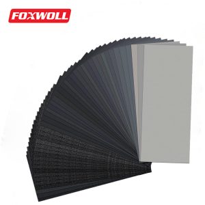 48 PCS Sandpaper 120 to 5000 Grit Sand paper Sheets-foxwoll