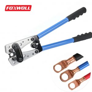 Wire Crimper Cable Lug Crimping Tool-foxwoll