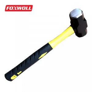 Carbon steel Sledge hammer with fiber handle-foxwoll