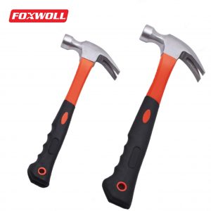 Claw Hammer with Plastic Handle 8oz/ 250G-foxwoll