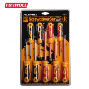 Factory Price 9pcs Insulated Screwdriver Set-foxwoll