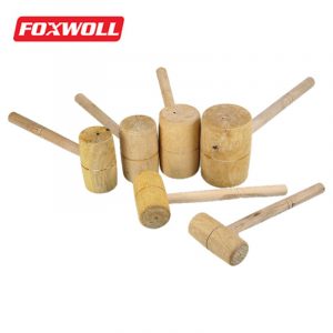 kids wooden hammer wood handle-foxwoll