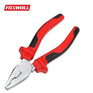 Linesman Pliers Combination Pliers with Wire Cutters-foxwoll