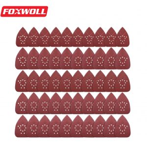 mouse sander pads 12 Hole Sandpaper-foxwoll