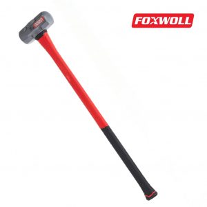 Sledge Hammer 10-Pound with red handle-foxwoll