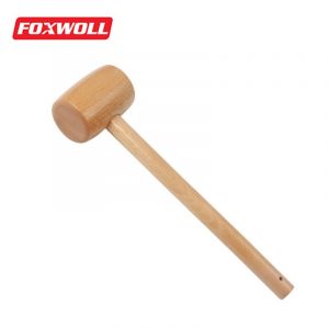 small wooden hammer with wooden handle-foxwoll