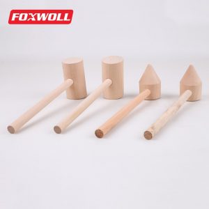 small wooden hammer wooden mallet hammer-foxwoll