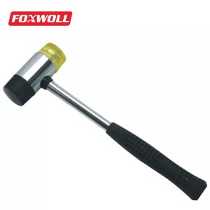 sledge hammer steel head 12-inch fiberglass handle-foxwoll