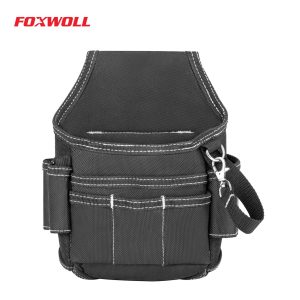 Tool Pouch with 5 Pockets and 8 Loops Small Tool Pouch - foxwoll
