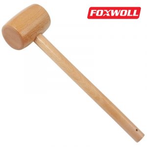 Wooden hammer hand tool wooden handle hammer-foxwoll