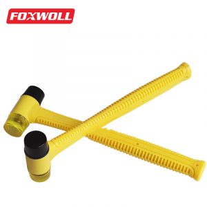 Yellow rubber hammer multifunctional installation hammer-FOXWOLL-1 (1)